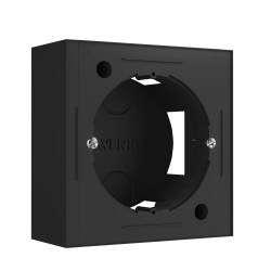 Коробка накладного монтажа Werkel, черный матовый a053528
